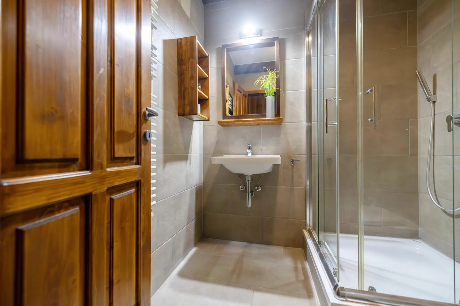 Badezimmer Unterkunft Palma Sopron
